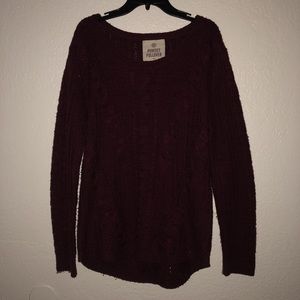 Maroon Sweater